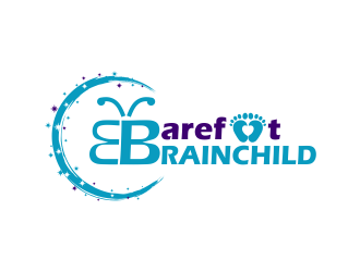 Barefoot Brainchild logo design by done