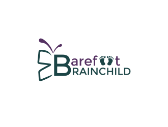 Barefoot Brainchild logo design by semar