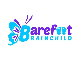 Barefoot Brainchild logo design by Suvendu