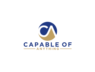 Capable of Anything  logo design by bricton