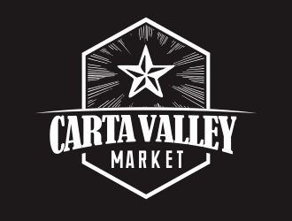 Carta Valley Market logo design by YONK
