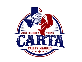 Carta Valley Market logo design by DreamLogoDesign