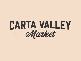 Carta Valley Market logo design by stayhumble