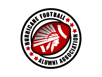 Hurricane Football Alumni Association  logo design by SmartTaste