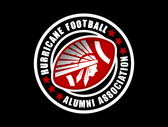 Hurricane Football Alumni Association  logo design by SmartTaste