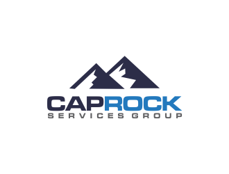 CapRock Services Group logo design by oke2angconcept