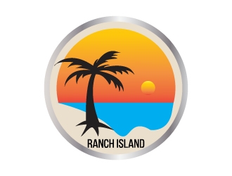 Ranch Island logo design by twomindz