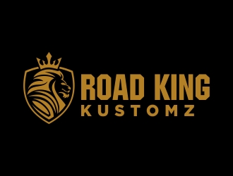 Road King Kustomz logo design by cikiyunn