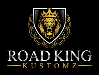 Road King Kustomz logo design by MAXR