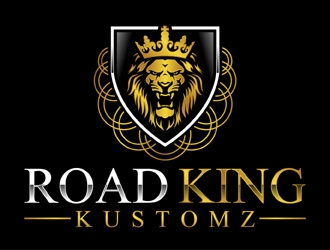 Road King Kustomz logo design by MAXR
