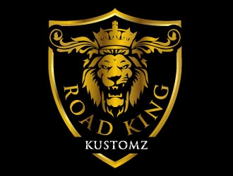 Road King Kustomz logo design by Suvendu
