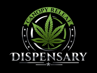 Canopy ReLeaf Dispensary logo design by DreamLogoDesign