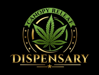 Canopy ReLeaf Dispensary logo design by DreamLogoDesign