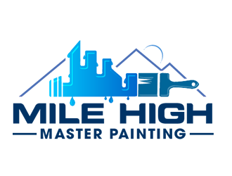 Mile High Master Painting LLC.  logo design by Coolwanz