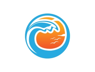 Beachside logo design by MarkindDesign