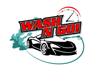 WASH N GO! logo design by ingepro