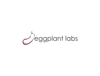 eggplant labs logo design by giphone