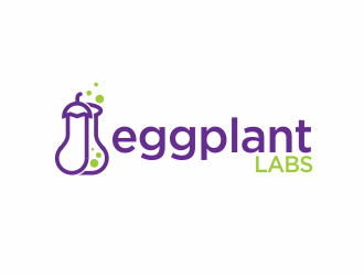 eggplant labs logo design by agus