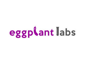 eggplant labs logo design by mewlana