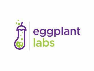 eggplant labs logo design by agus