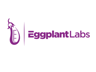 eggplant labs logo design by YONK