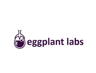 eggplant labs logo design by Foxcody