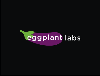 eggplant labs logo design by christabel