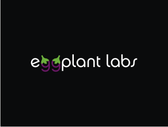 eggplant labs logo design by christabel