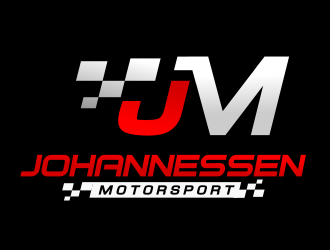 JOHANNESSEN Motorsport logo design by Rossee