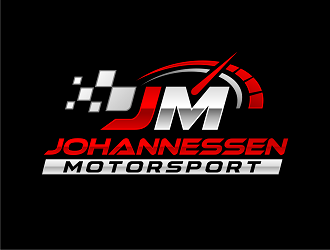 JOHANNESSEN Motorsport logo design by haze