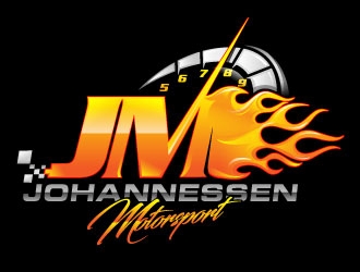 JOHANNESSEN Motorsport logo design by Suvendu