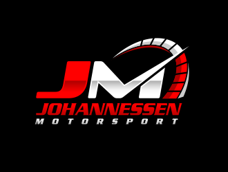 JOHANNESSEN Motorsport logo design by pionsign