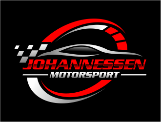 JOHANNESSEN Motorsport logo design by cintoko