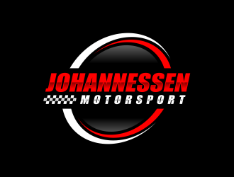 JOHANNESSEN Motorsport logo design by ubai popi