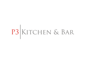 P3 Kitchen & Bar logo design by Diancox