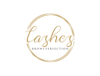 Lashes Brows Perfection logo design by bricton