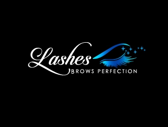 Lashes Brows Perfection logo design by Marianne