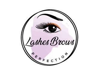 Lashes Brows Perfection logo design by uttam