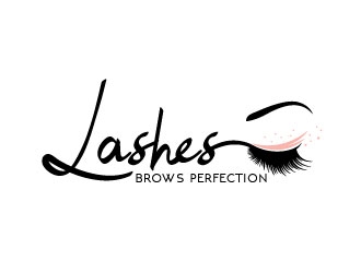 Lashes Brows Perfection logo design by uttam