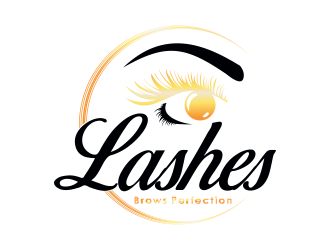 Lashes Brows Perfection logo design by cahyobragas