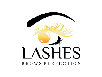 Lashes Brows Perfection logo design by cahyobragas