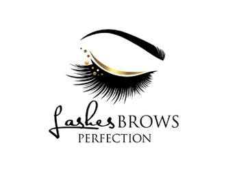 Lashes Brows Perfection logo design by ingepro