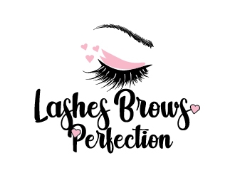 Lashes Brows Perfection logo design by TheGreat