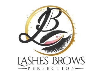 Lashes Brows Perfection logo design by Suvendu