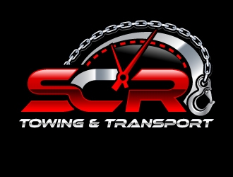 SCR Towing & Transport logo design by uttam