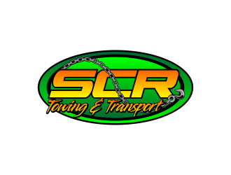 SCR Towing & Transport logo design by beejo