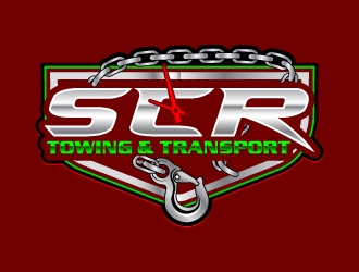 SCR Towing & Transport logo design by uttam