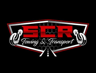 SCR Towing & Transport logo design by uttam