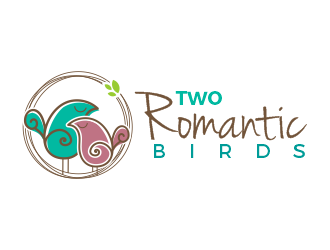 Two Romantic Birds logo design by SmartTaste