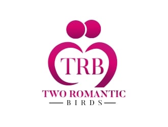 Two Romantic Birds logo design by sarfaraz